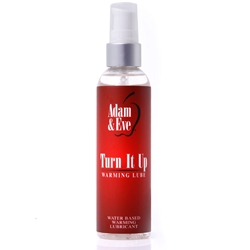 A&E Turn It Up Lube 4oz. Water Based Lube, Warming Lube, A&E Turn it Up