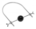 Adjustable Stainless Steel Ball Gag Head Harness - AE463