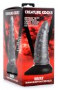 Beastly Tapered Bumpy Silicone Dildo -  AG878