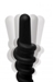 Coiled Silicone Swirl Vibrating Anal Plug with Remote - AF242