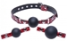 Crimson Tied Triad Interchangeable Silicone Ball Gag - AE605