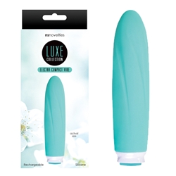 Luxe Compact Rechargable Vibe Electra Turquoise Vibrating Sex Toys, Silicone Vibrators, Discreet Vibrators, Compact Vibrators
