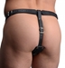 Male Cock Ring Harness with Silicone Anal Plug - AF310