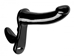 Plena Double Penetration Adjustable Strap on Harness - AD878