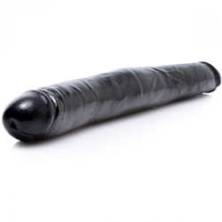 Realistic 17.5 Inch Double Dong - Black Dildos, Huge Dildos, Realistic Dildos