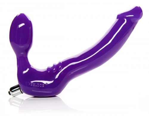 The FeelDoe Vibrating Silicone Harness Dildo Dildos, Strap-Ons and Harnesses, Vibrating Sex toys, Strapless Strap-On, Multiple Penetration Strap-On and Harness, Silicone Toys