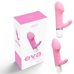 VeDO Eva Mini Vibe Make Me Blush Pink Vibrating Sex Toys, Silicone Vibrators, Rabbit Vibrator
