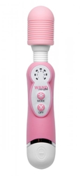 Wand Essentials 7 Function Wand - Pink Vibrating Sex Toys, Personal Massage, Small Wand Massagers and Attachments