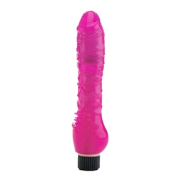 A&E Eves Slim Pink Pleaser Pink Realistic Vibrator