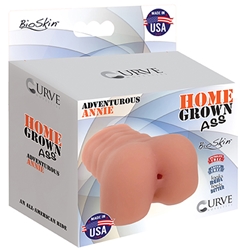 HGA BioSkin Adventurous Annie Vanilla Home Grown Ass, Bio Skin, Ass Masturbation