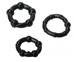 Black Performance Erection Rings - Packaged - AA548