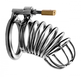 The Jail House Chastity Device Chastity, Cock and Ball Torment, Chastity for Him, Metal Chastity Devices