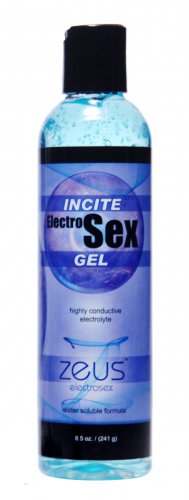 Zeus Incite Electrosex Gel - 8.5 oz Electrosex Gear, Personal Lubricants, Water Based Lube, Electrosex Lubes and Cleaners