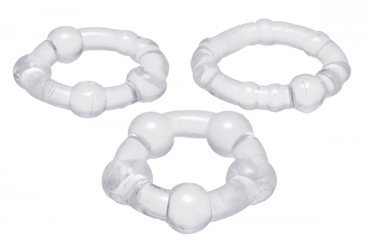 Clear Performance Erection Rings - Packaged Cock Rings