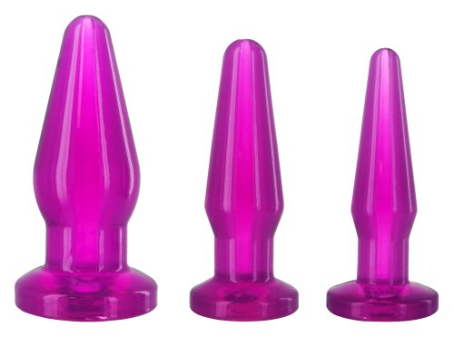Fill-er-Up Butt Plug Kit-Purple Anal toys, anal plugs, butt plugs