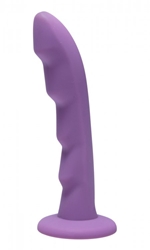 Bumpy Purple Silicone Strap On Harness Dildo Dildos, Silicone Anal Toys, Silicone Toys