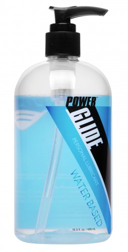 Power Glide Water Based Personal Lubricant- 16.5 oz Personal Lubricants, Water Based Lube