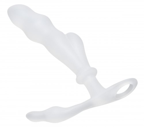 Iced Flex Silicone P-Spot Massager Anal Toys, Prostate Stimulators, Silicone Anal Toys, Silicone Toys