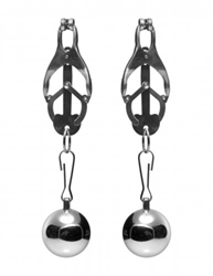 Deviant Monarch Weighted Nipple Clamps Nipple Toys, Nipple Clamps and Tweezers
