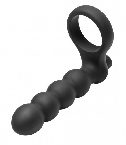 Double Fun Cock Ring with Double Penetration Vibe Anal Toys, Cock Rings, Vibrating Sex Toys, Anal Vibrators, Vibrating Cock Rings, Silicone Anal Toys, Silicone Vibrators, Silicone Toys, Penetrating Cock Rings