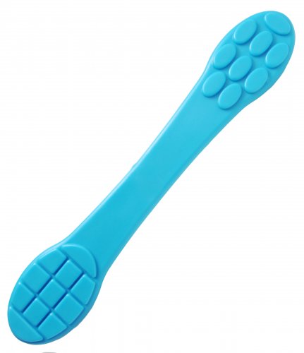 Textured Blue Silicone CBT Ball Slapper Impact, Paddles, Silicone Toys