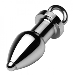Arsenal Aluminum Tunnel Plug with Removable Core Anal Toys, Metal Anal Toys, Enema Supplies, Enema Anal Toys