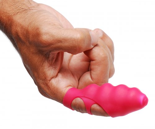 Finger Bang-her Vibe - Pink Vibrating Sex Toys, Discreet Vibrators, G Spot Vibrators, Silicone Vibrators, Silicone Toys