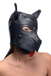 Strict Leather Puppy Hood with Bendable Ears Beginner Bondage, Bondage Gear, Hoods and Blindfolds, Leather Bondage Goods, Hoods and Muzzles