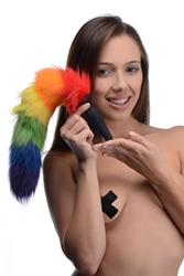 Rainbow Tail Anal Plug Anal Toys, Silicone Anal Toys, Butt Plugs