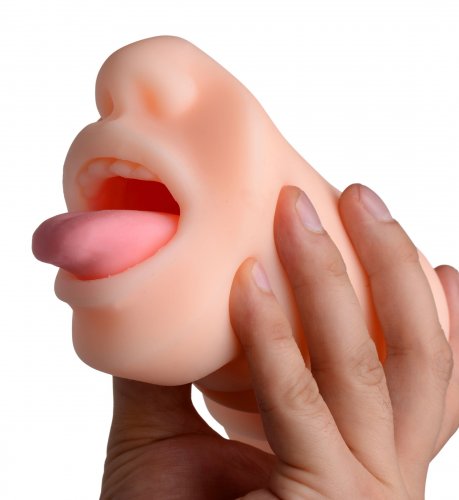 Sydneys Deep Throat Stroker Masturbation Toys, Mouth Masturbators