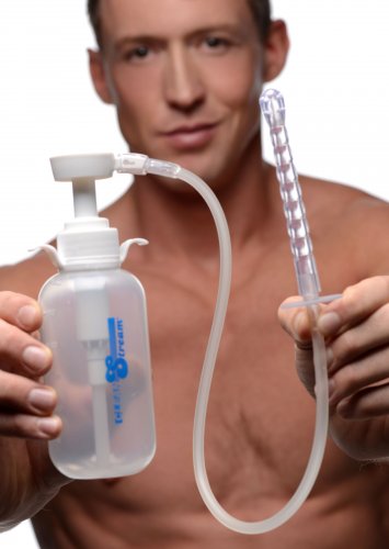 Pump Action Enema Bottle with Nozzle Anal Toys, Medical Gear, Enema Supplies, Enema Anal Toys
