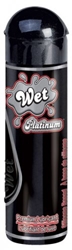 Wet Platinum 3.1 oz Premium Body Glide Personal Lubricants, Silicone Based Lube