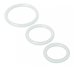 Trinity Silicone Cock Rings Clear - SP130-CLR