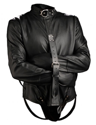Strict Leather Premium Straightjacket- Small Bondage Gear, Leather Bondage Goods, Medical Gear