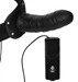 Deluxe Vibro Erection Assist Hollow Silicone Strap On - AD284