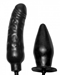 Deuce Double Penetration Inflatable Dildo and Anal Plug - AD850