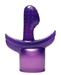 G Tip Wand Massager Attachment- Purple - AD808-Purple