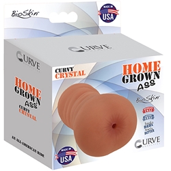 HGA BioSkin Curvy Crystal Vanilla Home Grown Ass, Bio Skin, Ass Masturbation