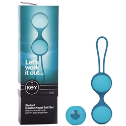 KEY by JOPEN Mini Stella II - Robin Egg Blue Medical Gear, Benwa Balls, Kegel Balls