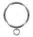 Ladies Rolled Steel Collar with Ring - AC515