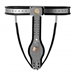 Locking Steel Female Chastity Belt - Medium - AD254-Medium