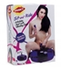 Sit-and-Ride Inflatable Seat with Vibrating Dildo - Purple - AE705-Purple