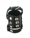 Strict Leather Cock Strap and Ball Stretcher - ST366-L