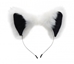White Fox Tail Anal Plug and Ears Set - AF603