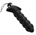 Wireless Black Vibrating Anal Beads with Remote - AD838