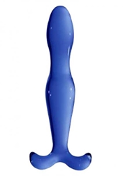 Chrystalino Elegance Blue Dildo Glass toys, Dildos, Wands, anal toys