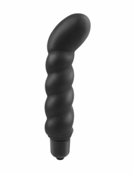 Anal Fantasy Collection Ribbed P-Spot Vibe Anal Toys, Silicone Anal Toys, Vibrating Anal Toys