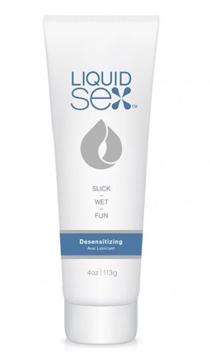 Liquid Sex Desensitizing Anal Lube - 4 oz Personal Lubricants, Sex Toy Parties, Anal Lube, Numbing Supplements and Sprays