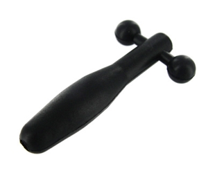 Silicone Cum-Thru Barbell Penis Plug Cock and Ball Torment, Penis Jewelry, Urethral Inserts, Silicone Toys