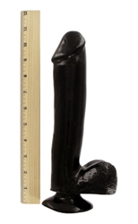 Mighty Midnight 10 Inch Dildo with Suction Cup Dildos, Huge Insertables, Huge Dildos, Suction Cup Dildos